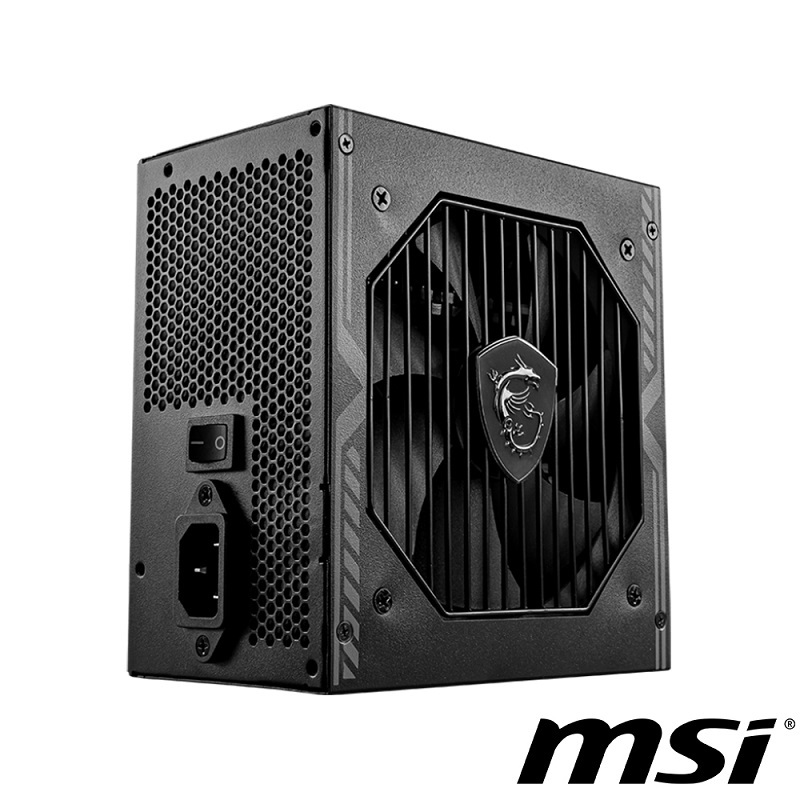 米特3C數位–MSI 微星 MAG A750BN PCIE5 電源供應器 直出750W