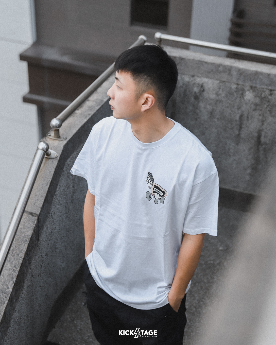 **特價商品售出不退換**BBC ICE CREAM GARCON MEANS BOY SS TEE 兩色 Q版人物 服務生 印花 短T【431-9203】