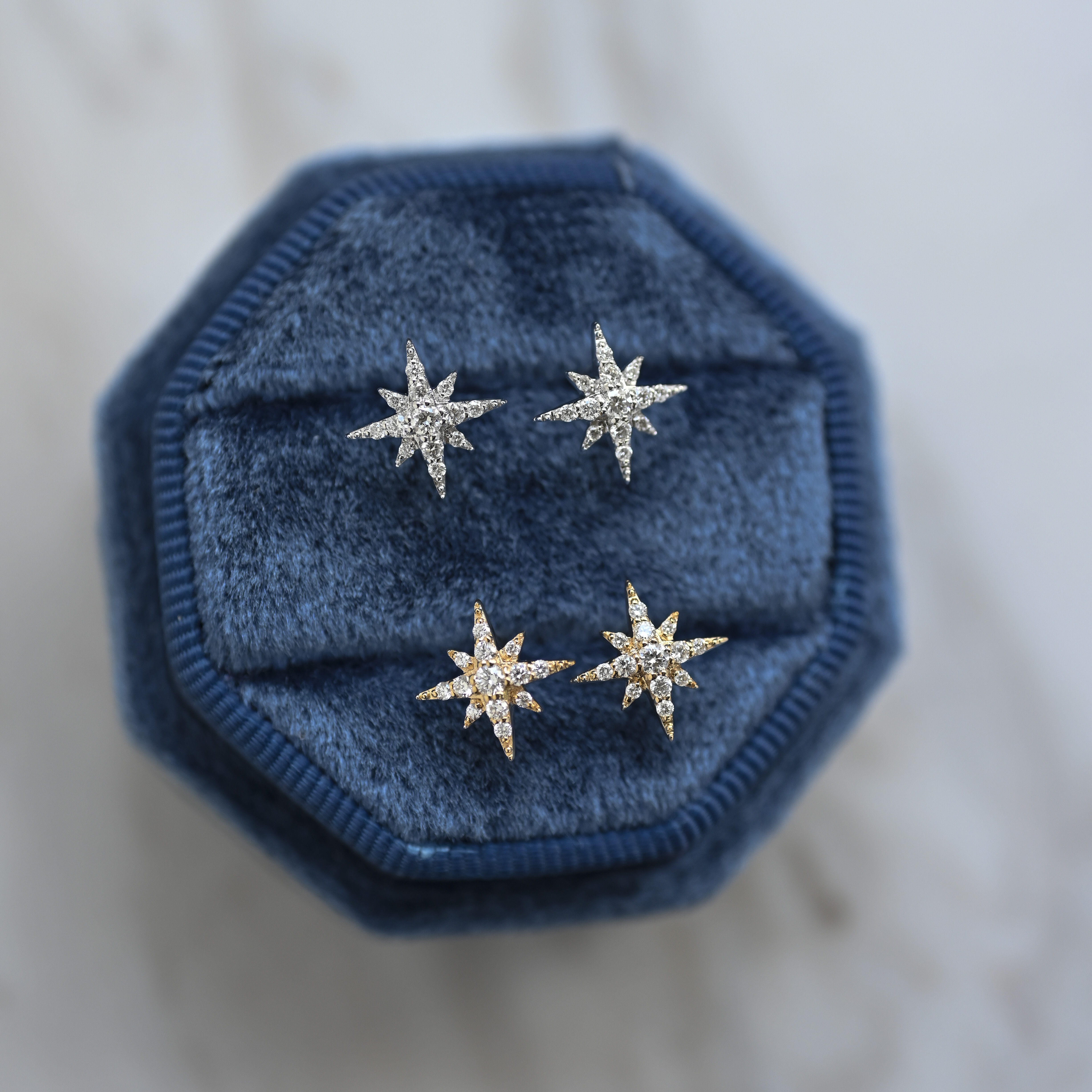 18K Starlight Diamond Earring