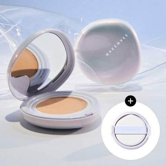 WAKEMAKE Water Glow Coating Cushion 11g [Olive Young with Refill Planning Set]