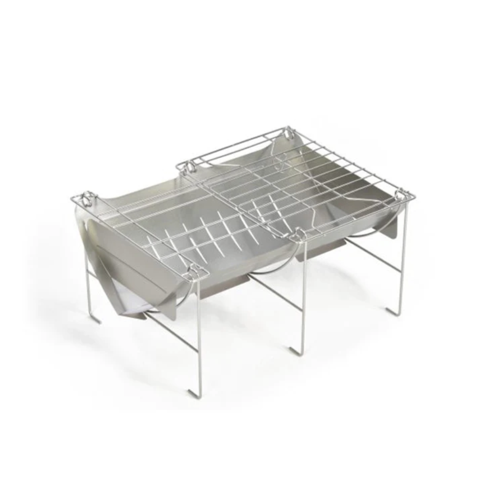 Belmont TABI Titanium Bonfire Stove (with Grill Extension) BM-246 鈦金屬焚火台(連擴展烤架)