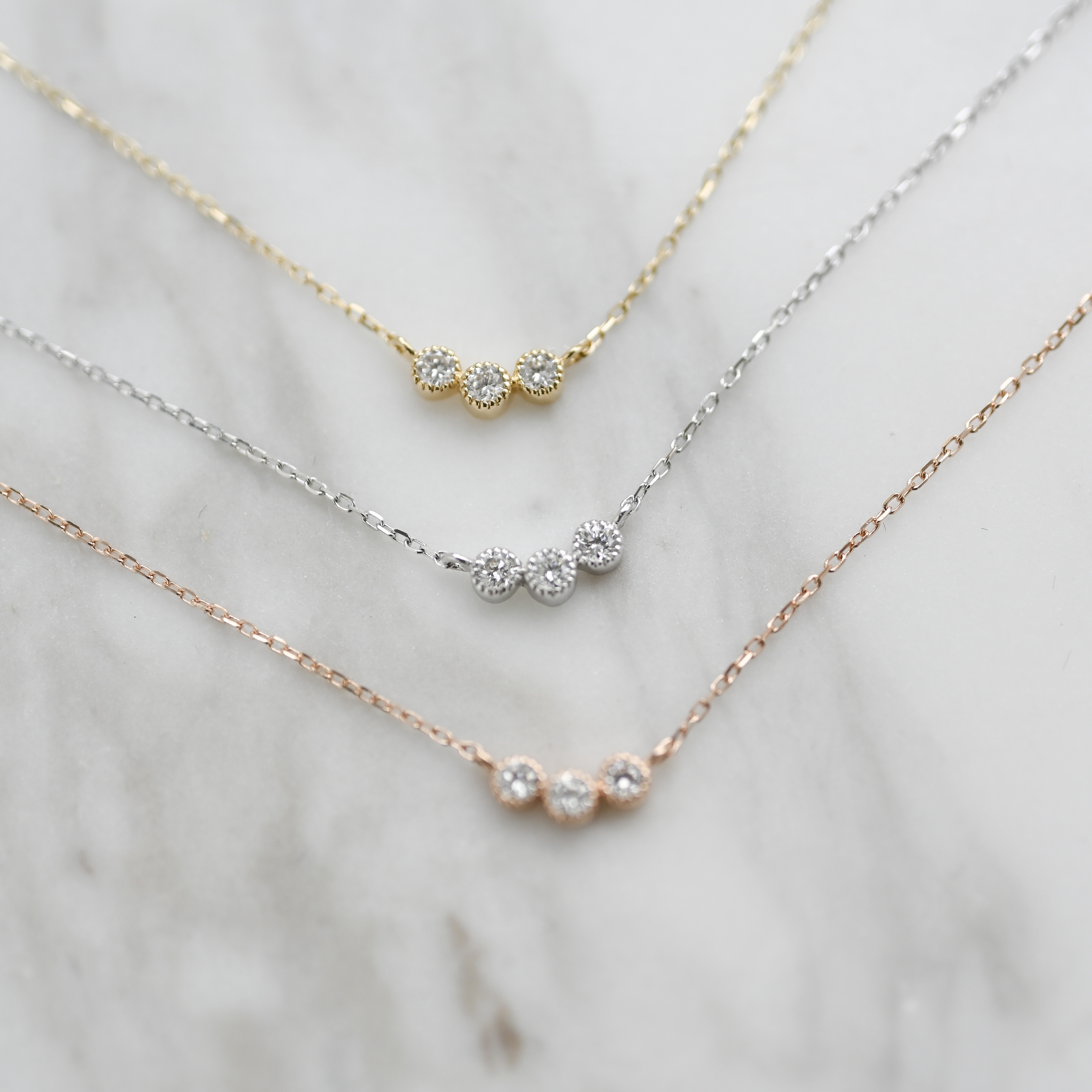 18K DoReMi Diamond Necklace