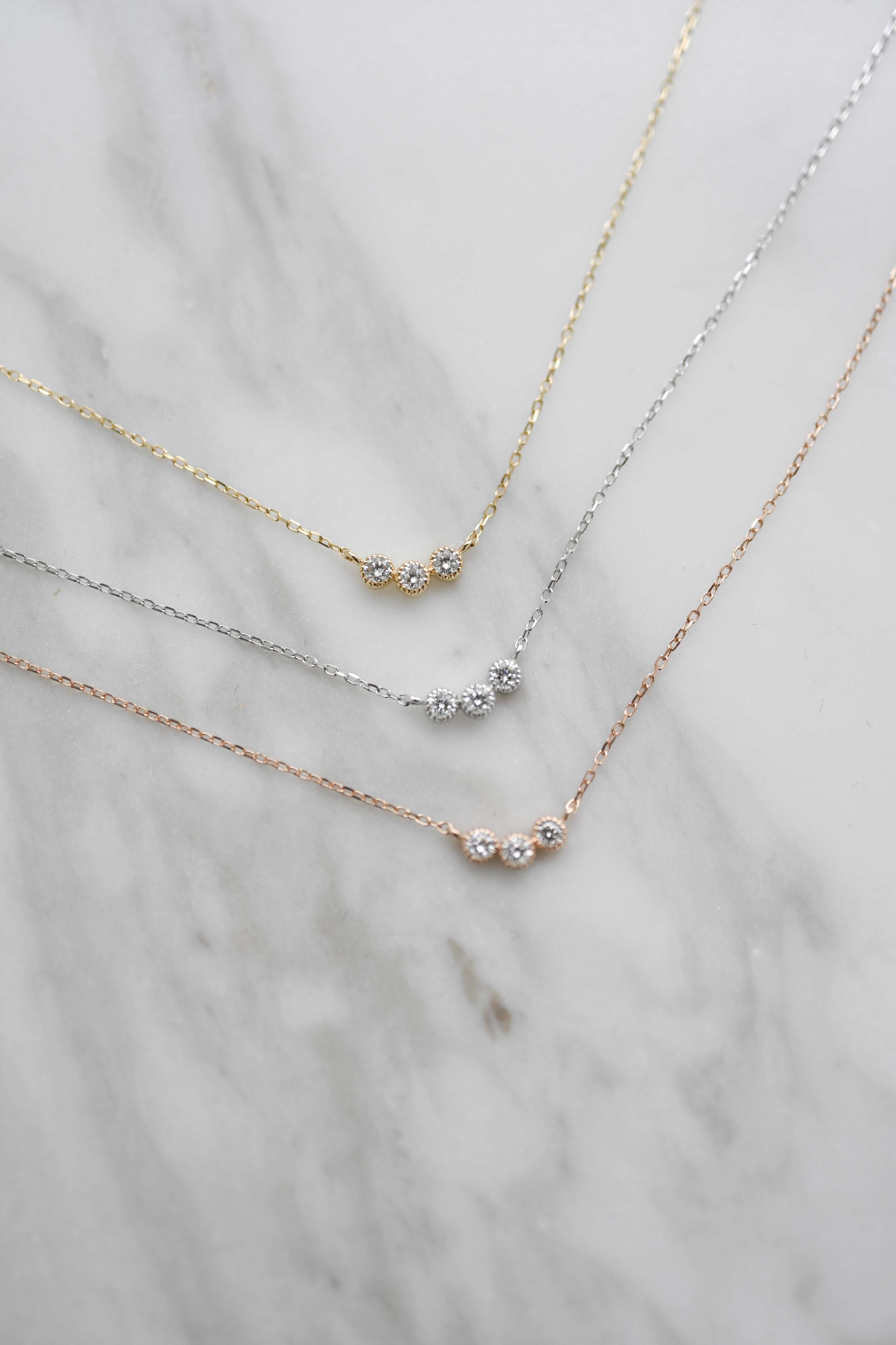 18K DoReMi Diamond Necklace