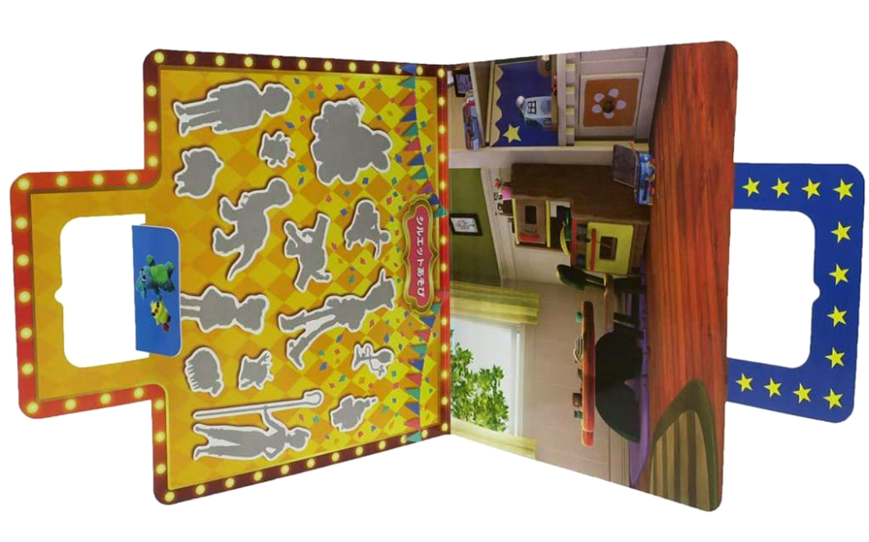玩具總動員 立體 趣味貼紙包 可重複撕貼 附場景｜SUN-STAR 日本