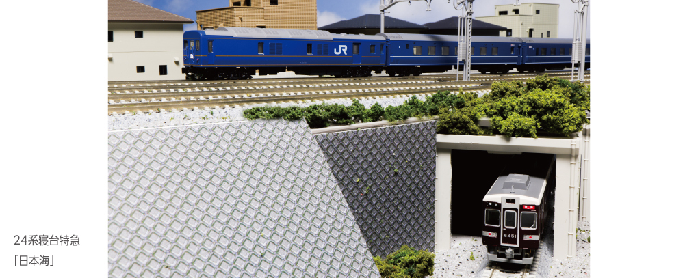 Kato 10-882 N規 24系 寝台特急「日本海」.5輛