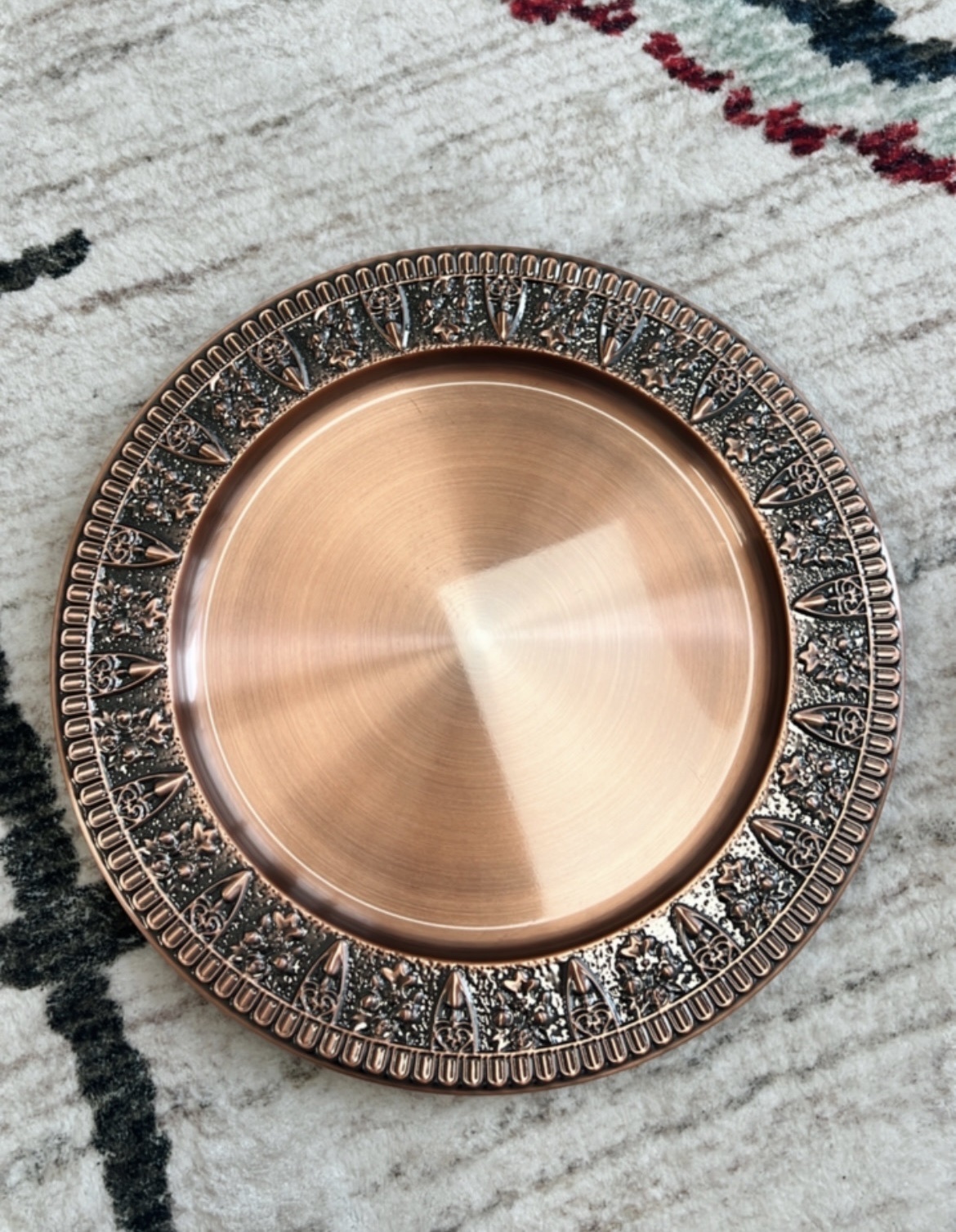 雕花蠟燭碟（大）