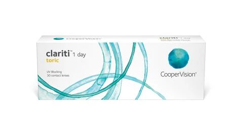 [散光散裝] COOPERVISION CLARITI 1 DAY TORIC 散光每日即棄隱形眼鏡｜每盒30片