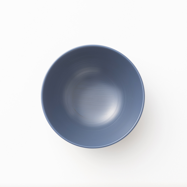 中川政七-RIN&CO. 越前硬漆平碗 / S / 靛藍01