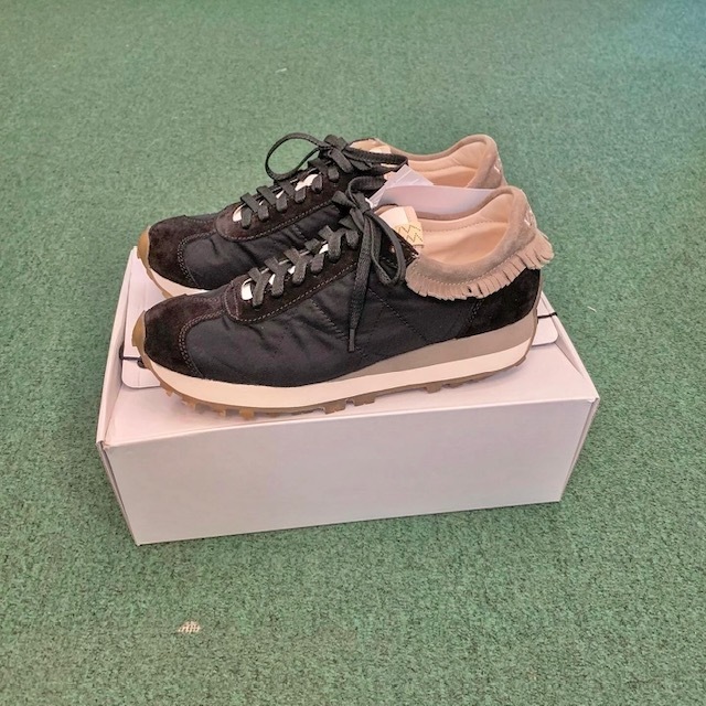 ⏱️限時優惠LIMITED TIME SALE: VISVIM WALPI RUNNER SHOES - BLACK SIZE 10.5 IN STOCK NOW (現貨發售中)