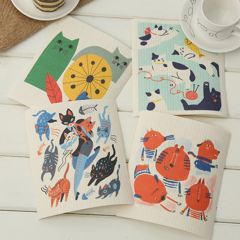 木漿棉環保抹布