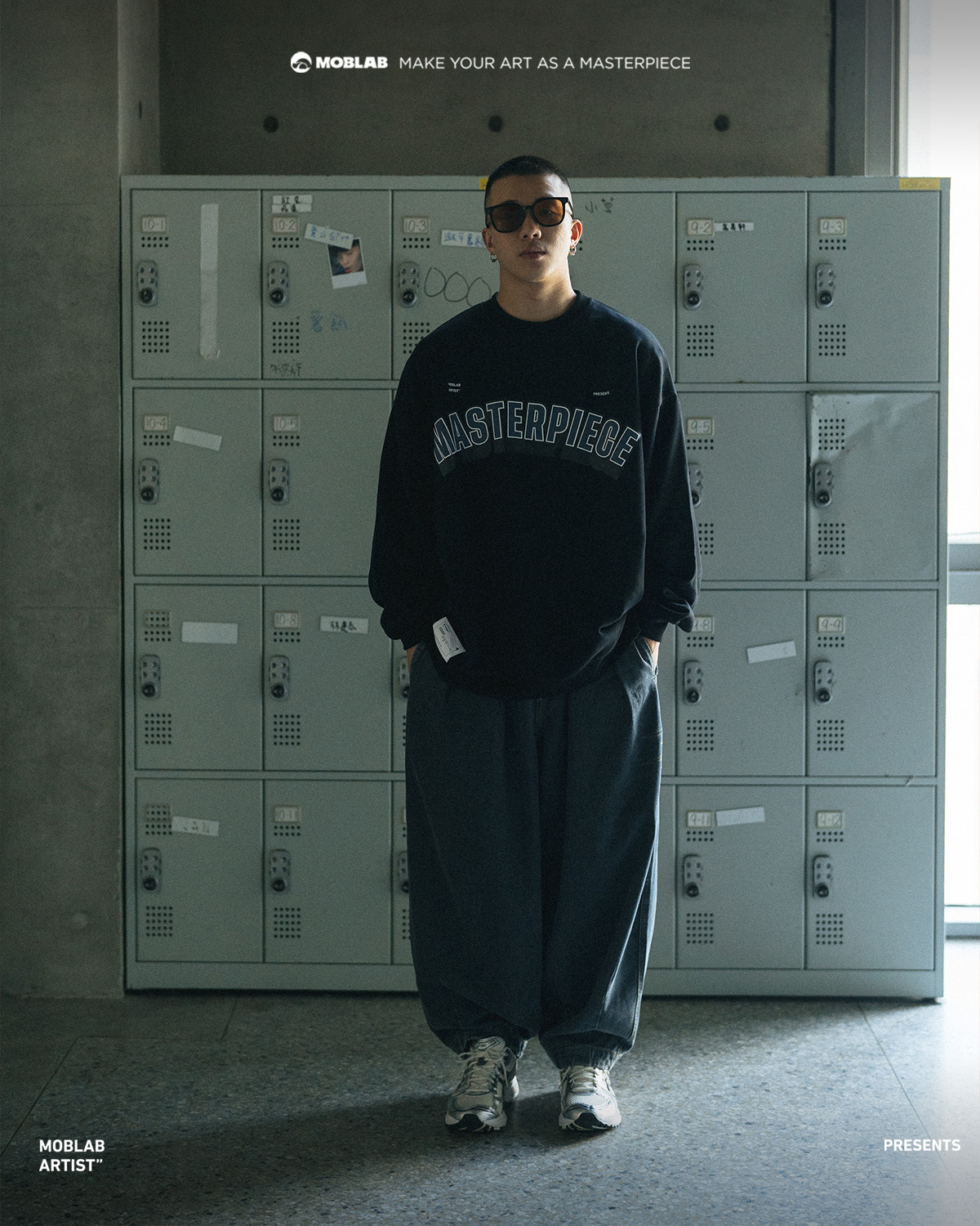 MOBLAB MASTERPIECE SWEATSHIRT大師傑作大學T