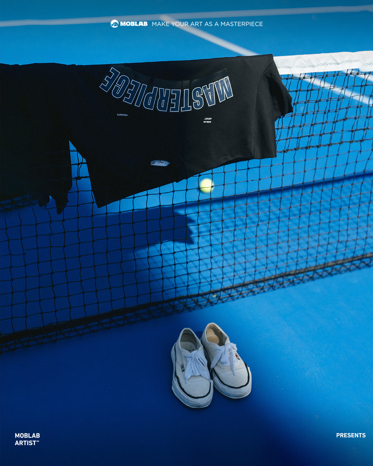 MOBLAB MASTERPIECE SWEATSHIRT大師傑作大學T