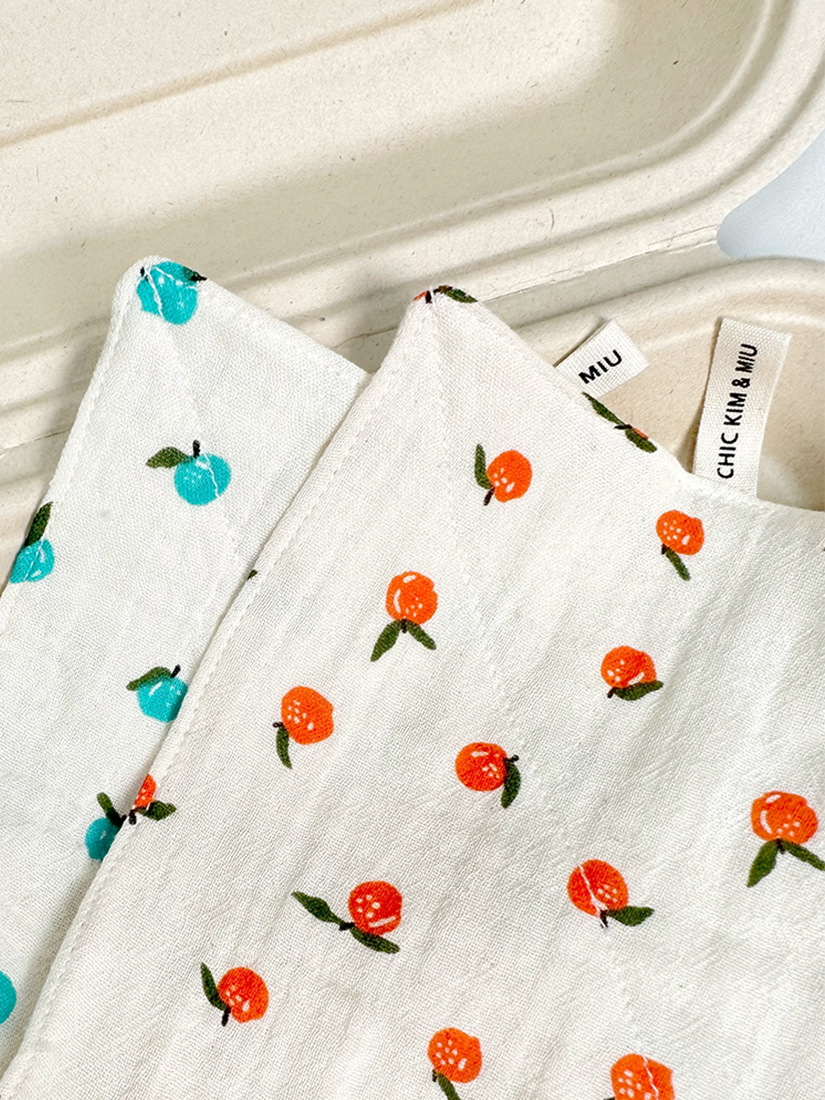 (金老佛爺廚房)桔祥如意系列抹布 [ 2款 / 大,小 ]