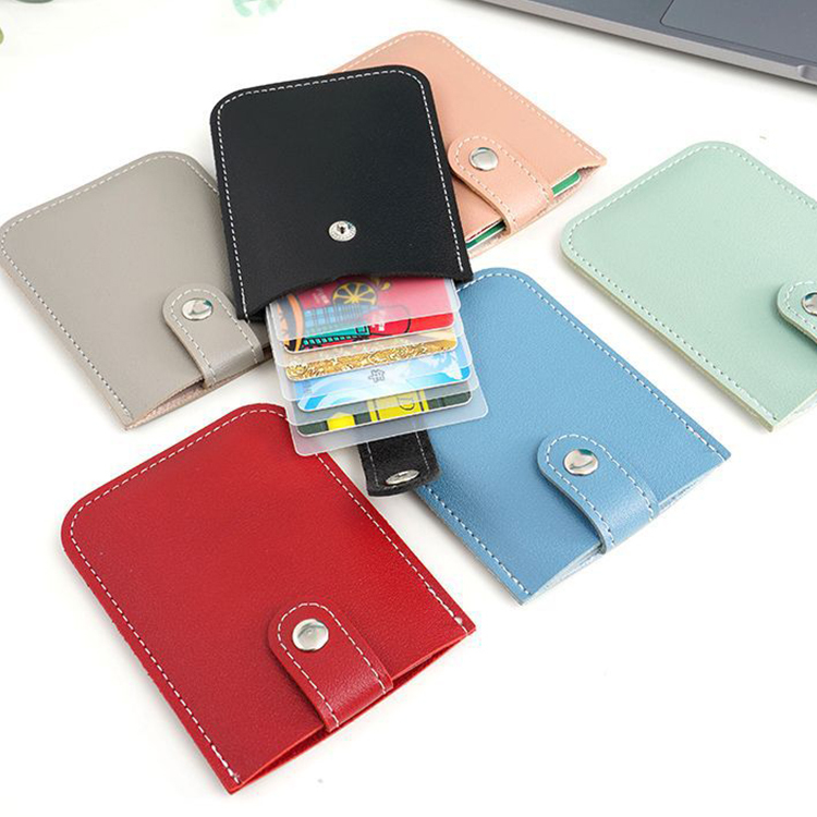 抽拉式多卡位證件卡包