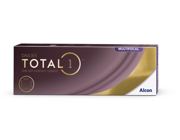 [老花]Alcon 1 Day Dailies Total 1 Multifocal 漸進日拋隱形眼鏡｜每盒30片