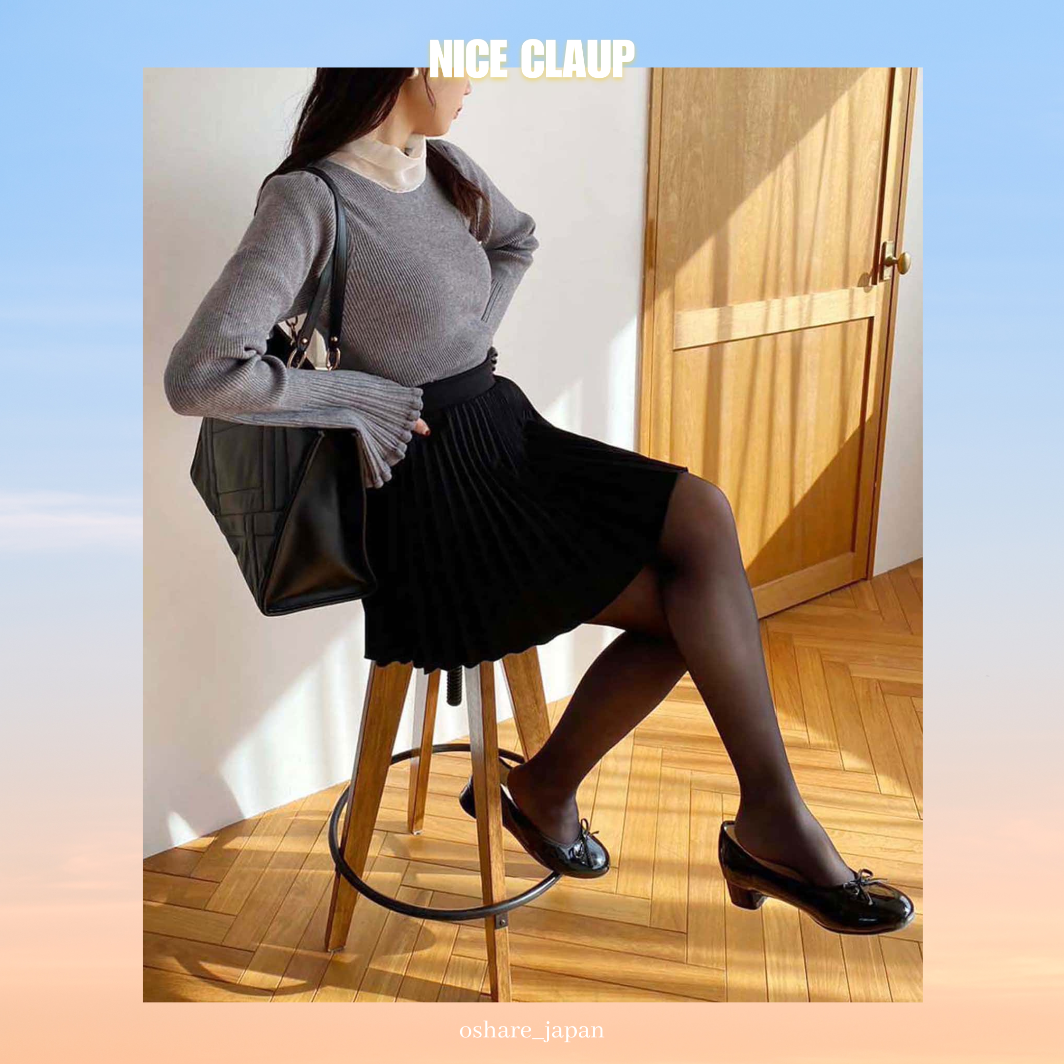 Nice Claup 2way top