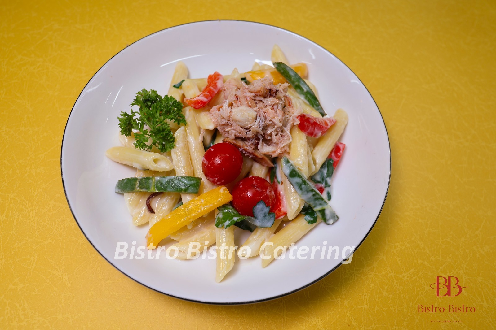 蟹肉香辣忌廉長通粉