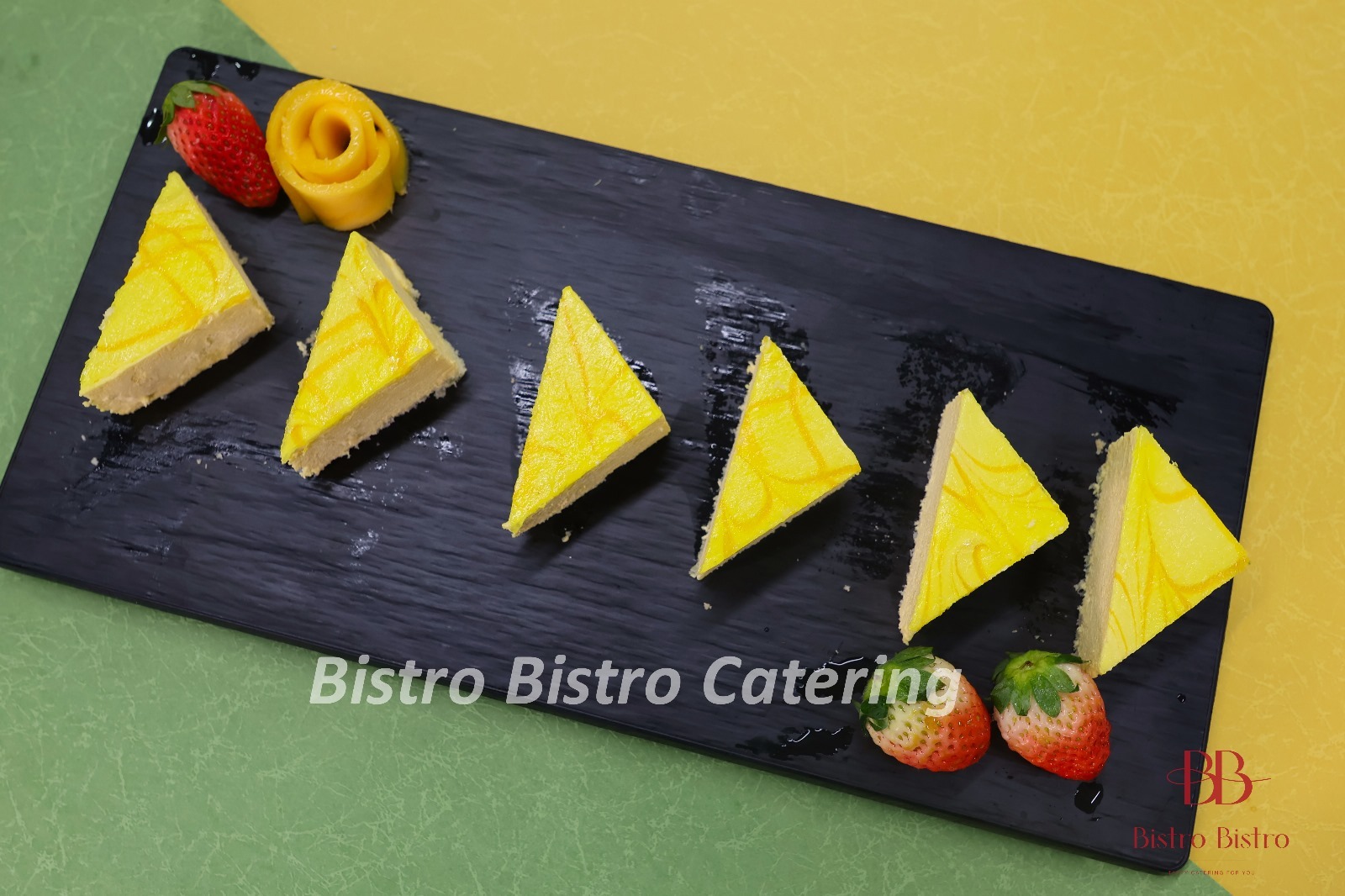 迷你芒果乳酪忌廉餅(v)（20pcs）