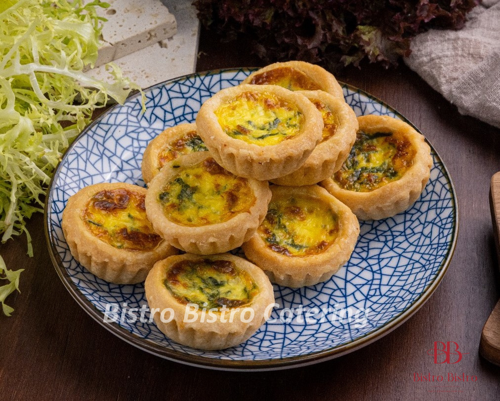 迷你菠菜芝士撻（10pcs)