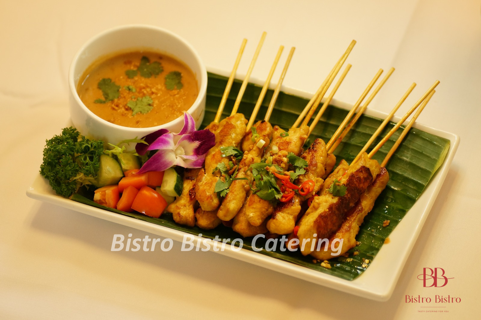 沙嗲雞肉串（10pcs)