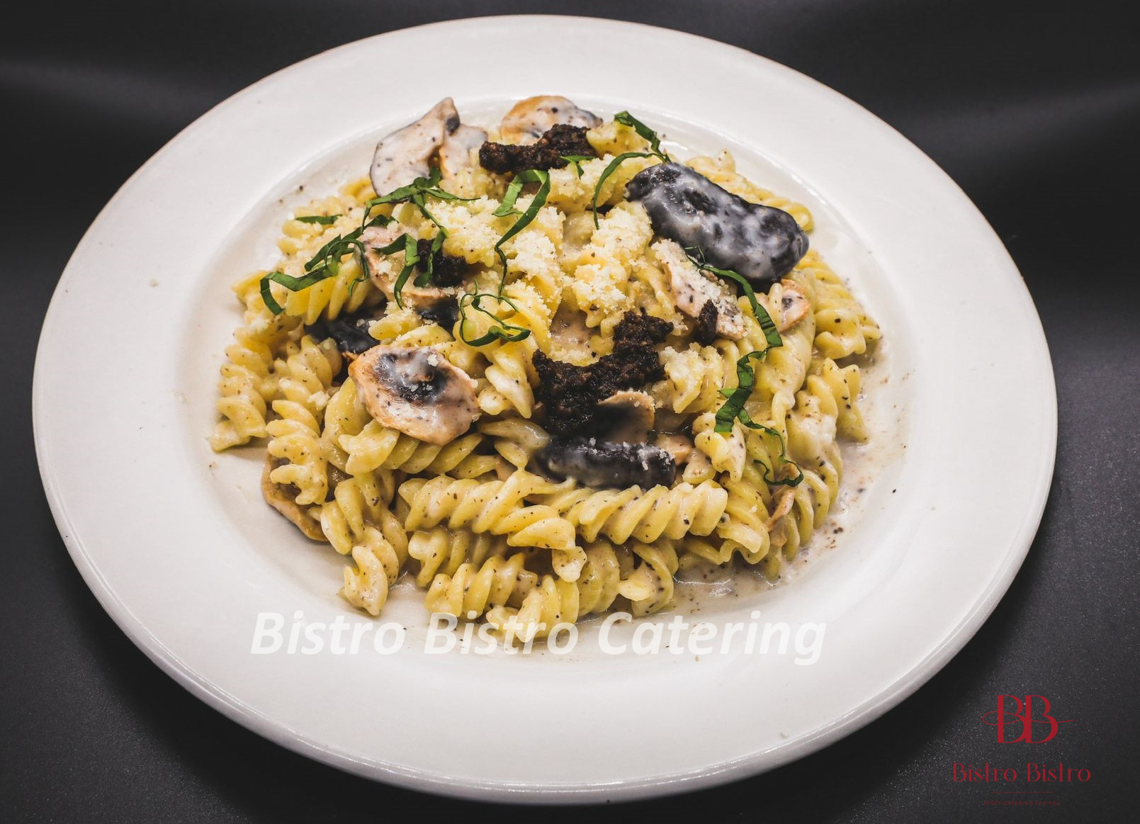 黑松露野菌忌廉紐紋粉