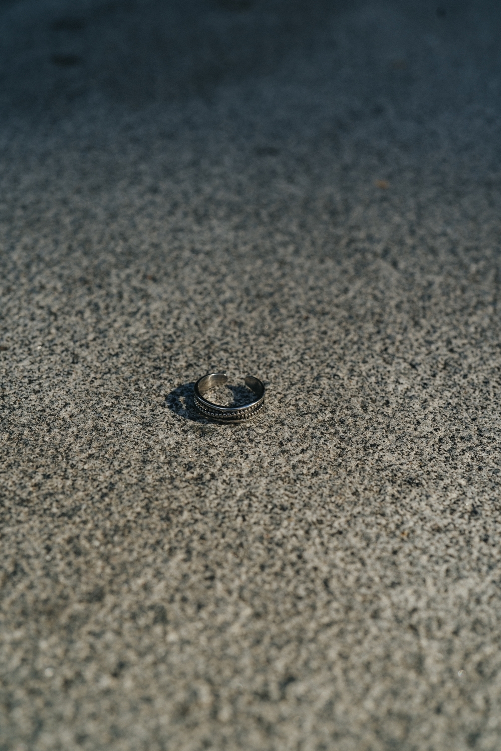 #現貨 (ACCR108) 正韓鋼戒 做舊交叉開口戒