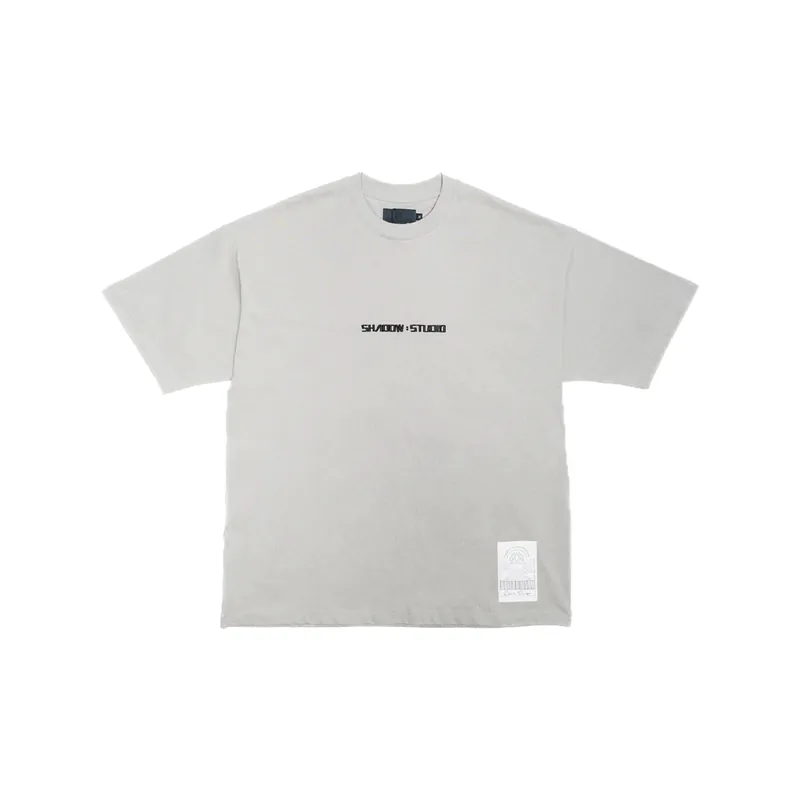 【Focus Store】現貨 SHADOW STUDIO LOGO OVERSIZE TEE / 立體電繡落肩短袖