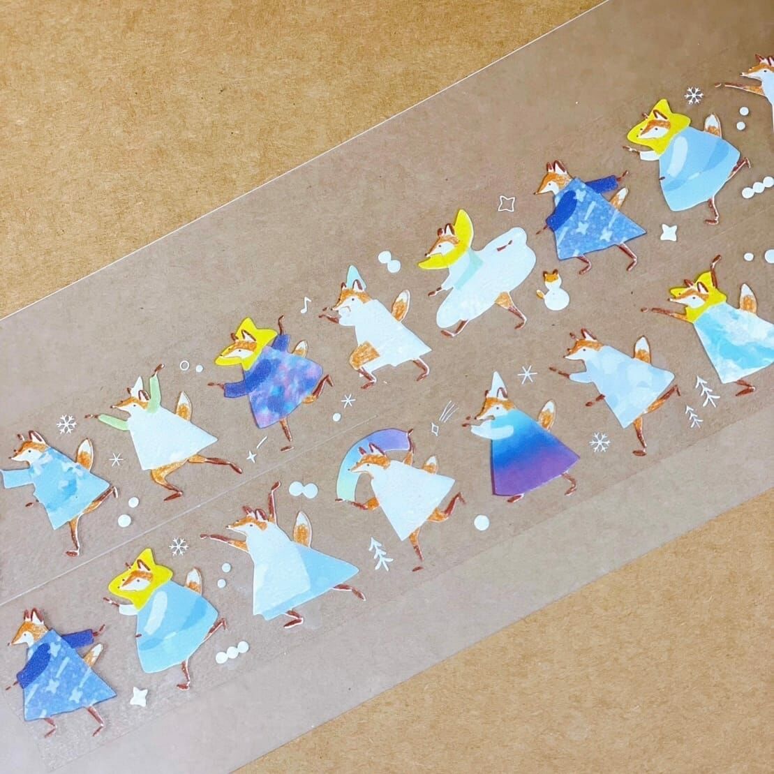 北國小夜曲 PET膠帶｜你好工作室 Reiko