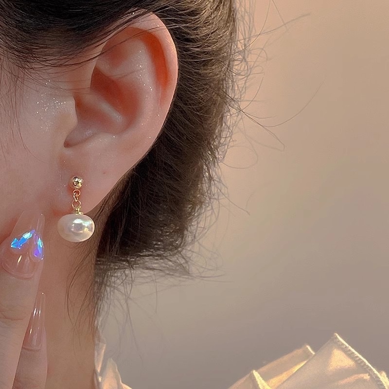 溫柔母貝珍珠小金墜