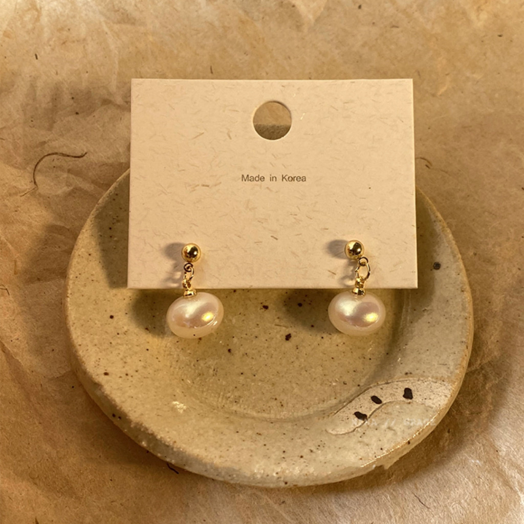 溫柔母貝珍珠小金墜