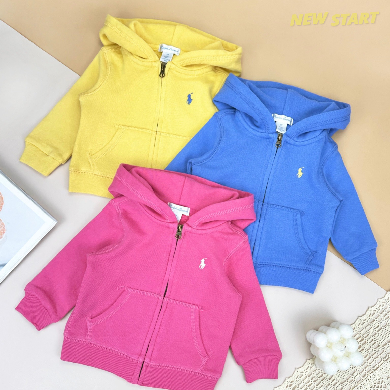 Polo Ralph Lauren 小馬 小童 連帽外套 縮口褲 套裝