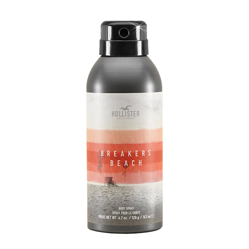 HOLLISTER - Breakers Beach 香體噴霧 143ml (平行進口)