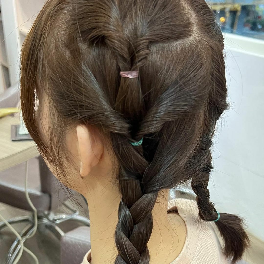 糖糖簡易髮造型作品