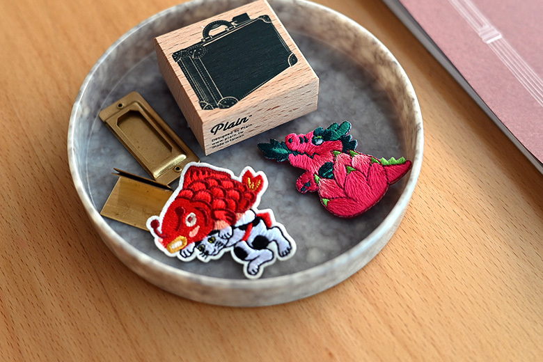 台灣福守物 刺繡別針