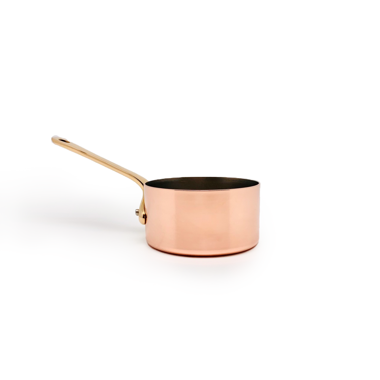 Mauviel 銅製 片手鍋 16cm 303好食好物MAUVIEL｜M'MINIS 紅銅單手迷你鍋- 金把9cm