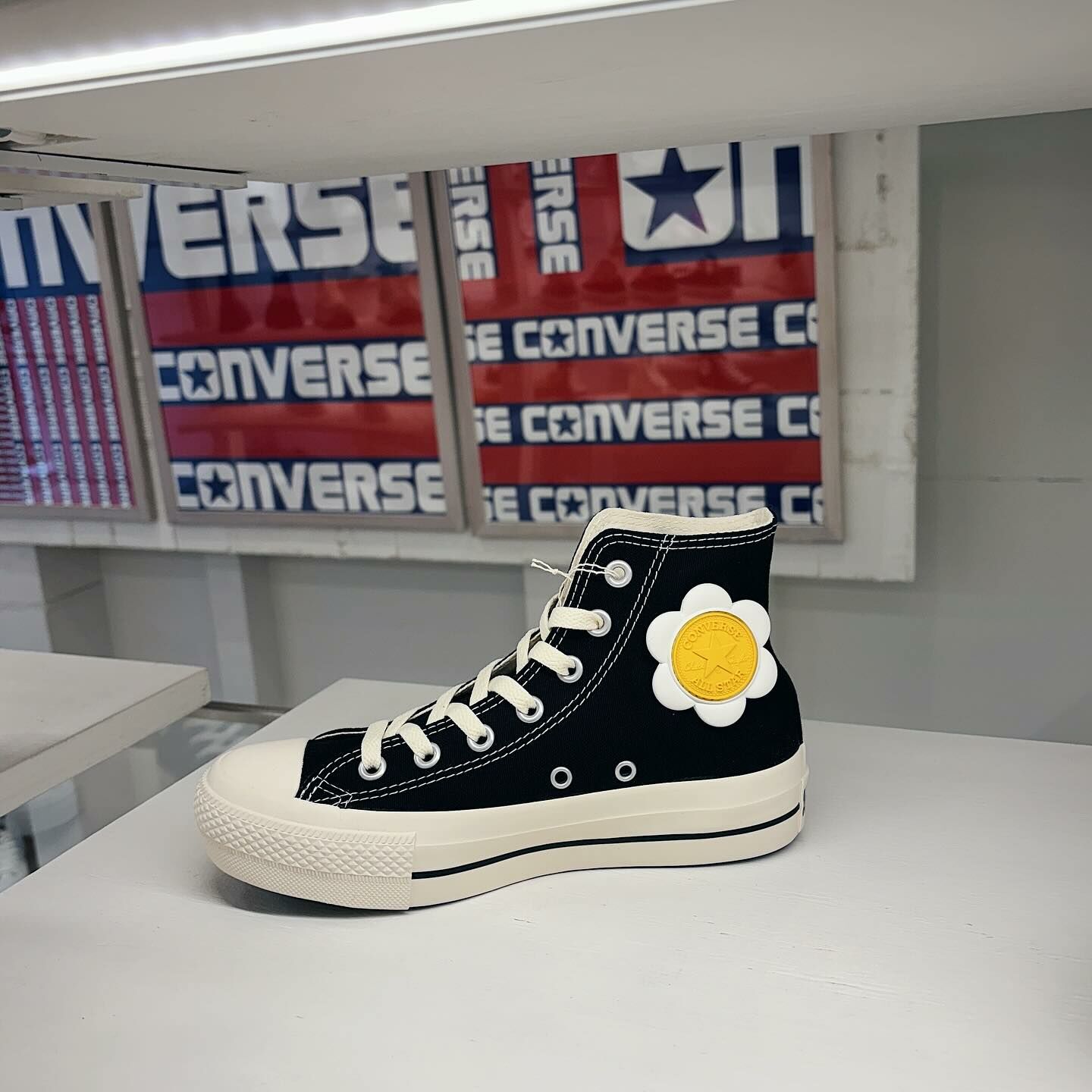 Converse All Star Plts Flowerpatch Hi 日本限定 小雛菊 黑色 白色 帆布鞋 31311052 31311270