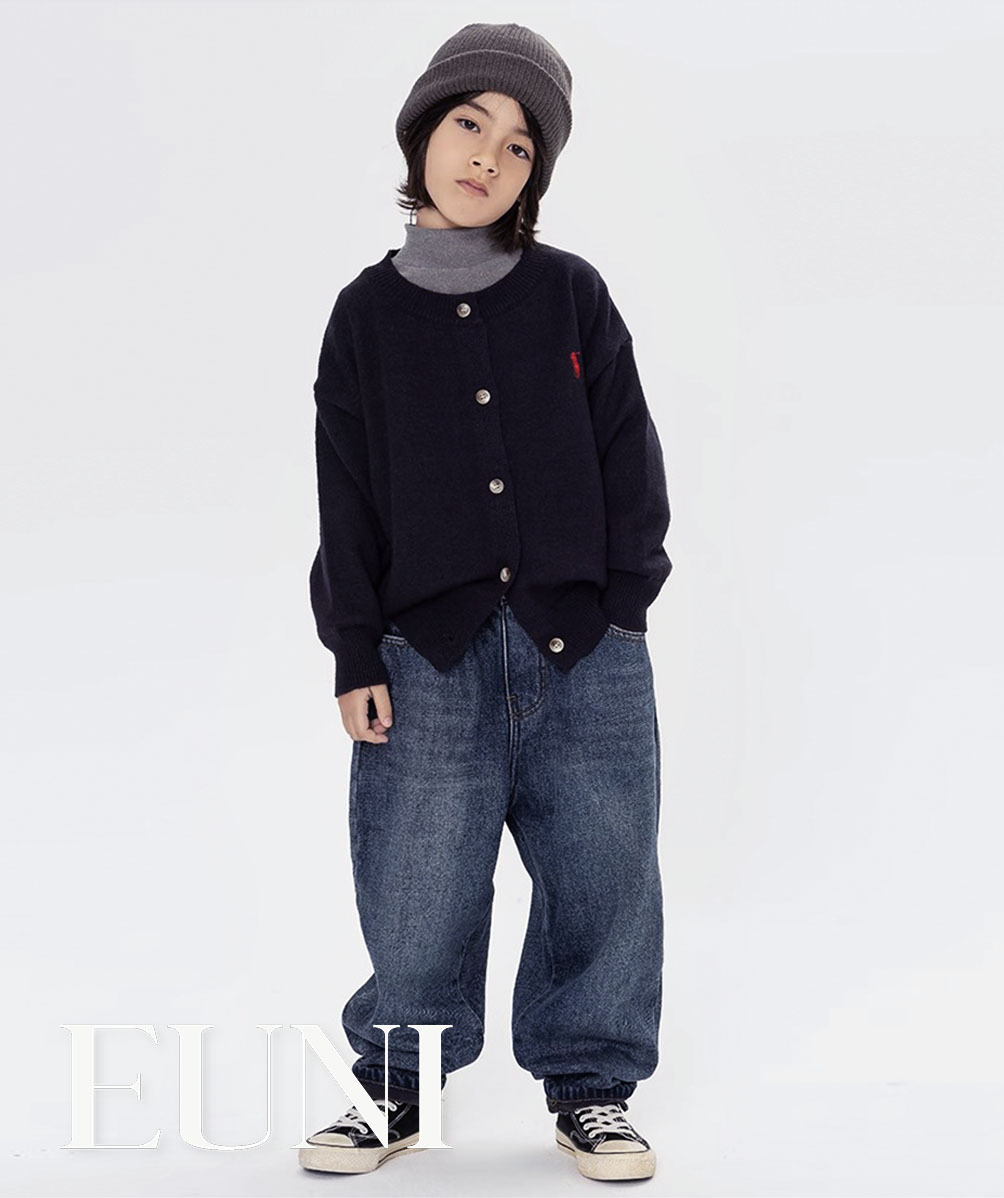 仿舊刷色牛仔褲