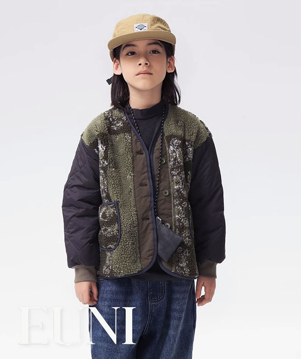 迷彩羊羔絨外套