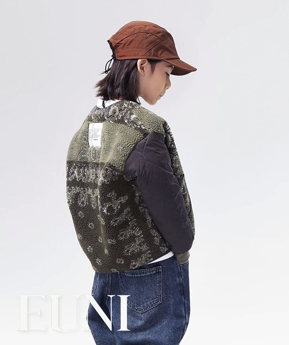 迷彩羊羔絨外套