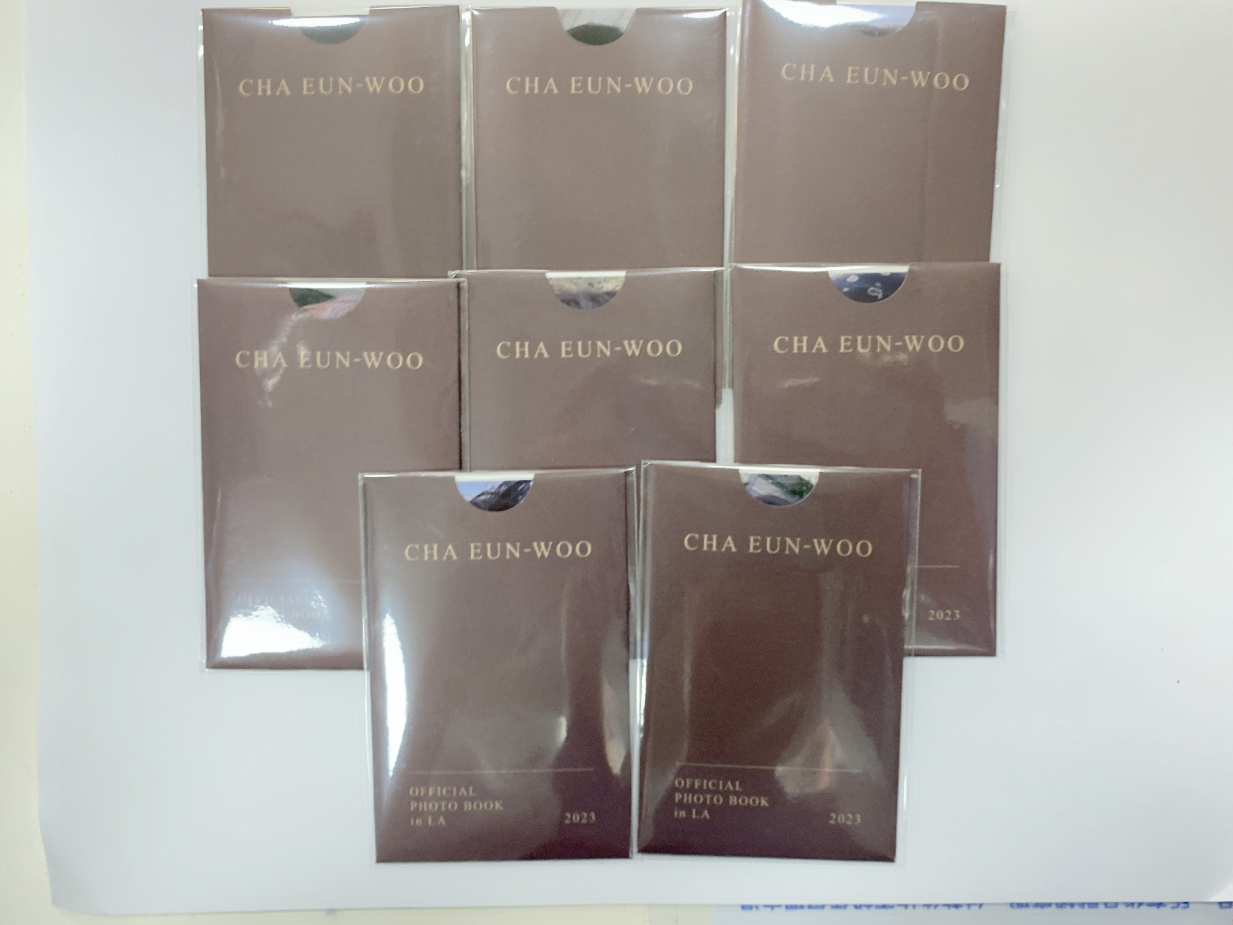CHA EUN-WOO OFFICIAL PHOTO BOOK IN L.A LUCKY DRAW