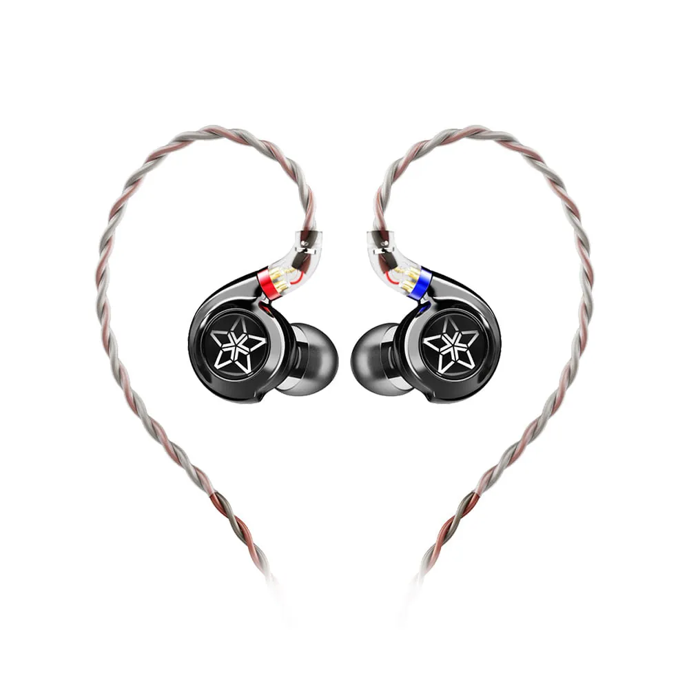 FiiO FH11一圈一鐵雙單元CIEM可換線耳機10mm碳纖維球頂振膜/0.78mm雙針可換線/鋅合金機體