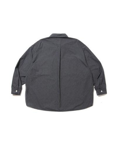 COOTIE PRODUCTIONS - GARMENT DYED RIPSTOP CHECK L/S SHI