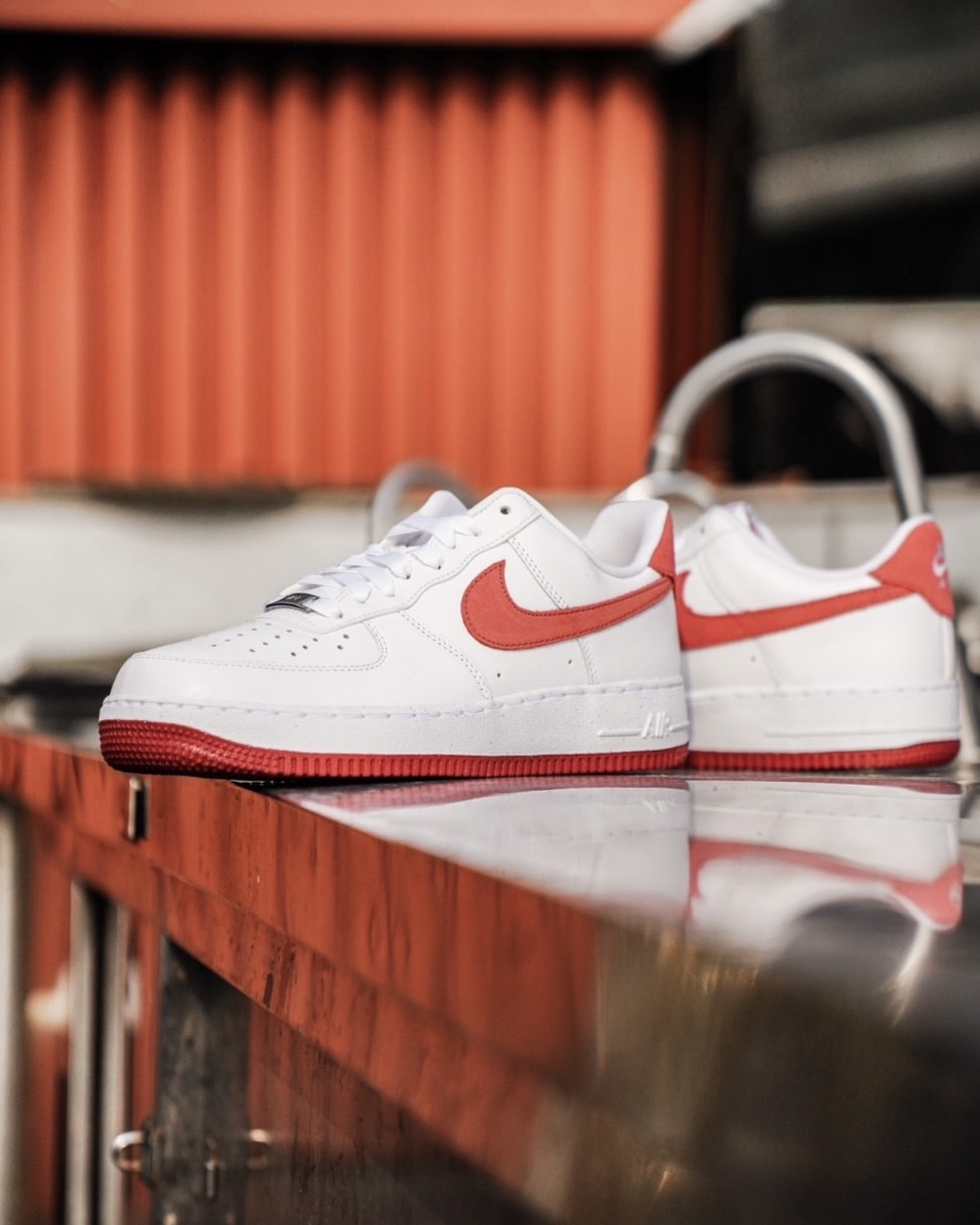 KTQ STORE ‧ Nike Air Force 1 '07 Valentine's Day 2024 情人節 白紅 FQ7626-100