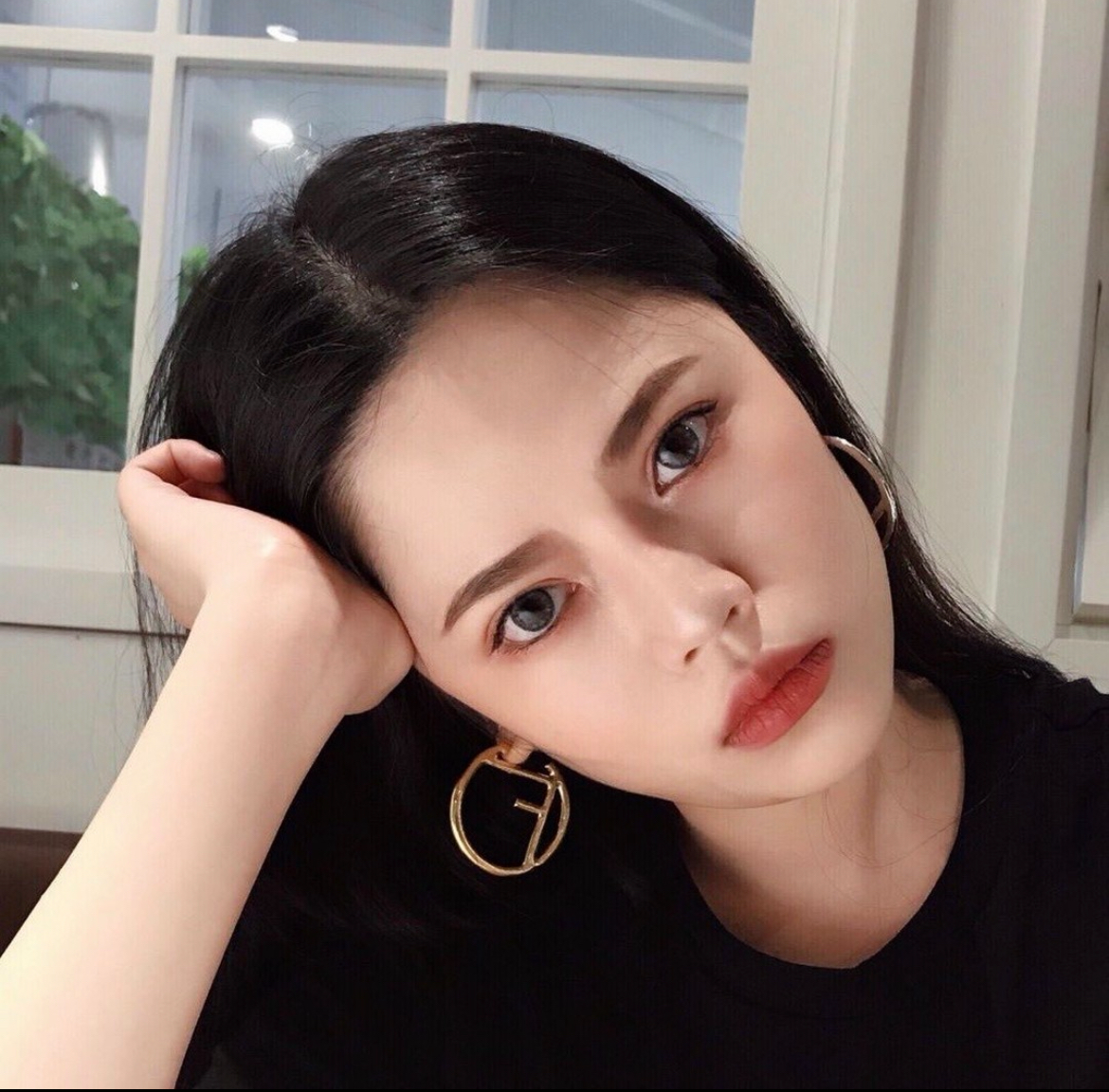 F經典大金圈耳扣釘