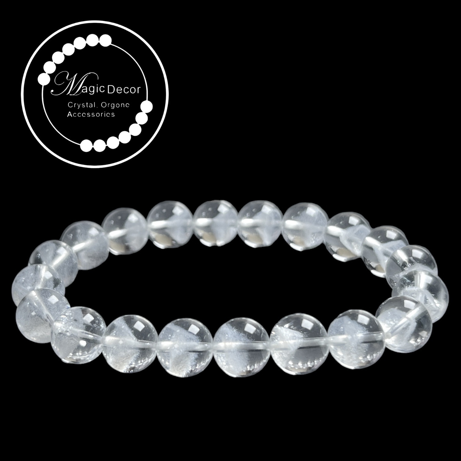 251108-C68 10mm+極品金字塔白幽靈手串