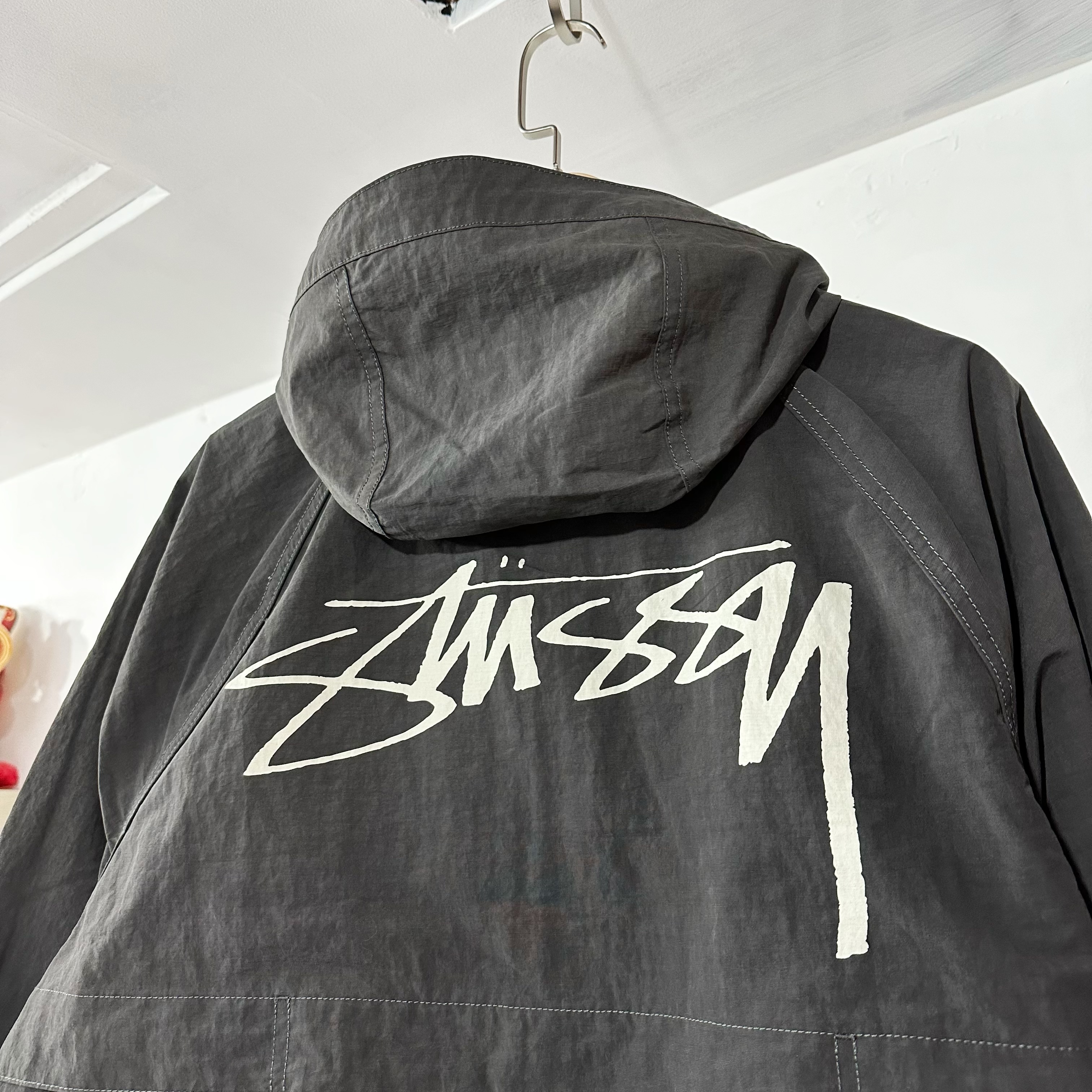 STUSSY SS24 Beach Shell Wave Dye黑色