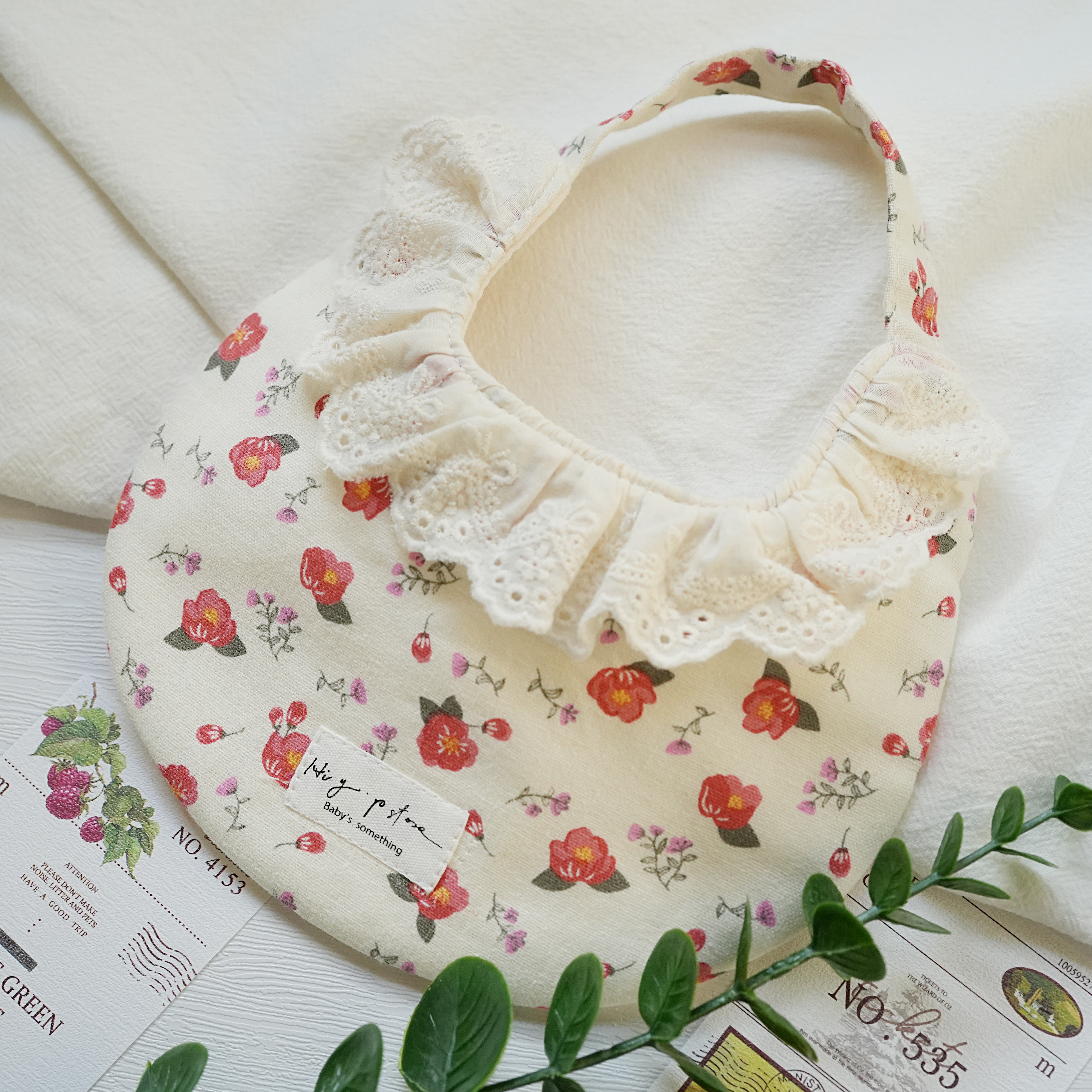 Hi Y.P store-手作圍兜-椿花之語