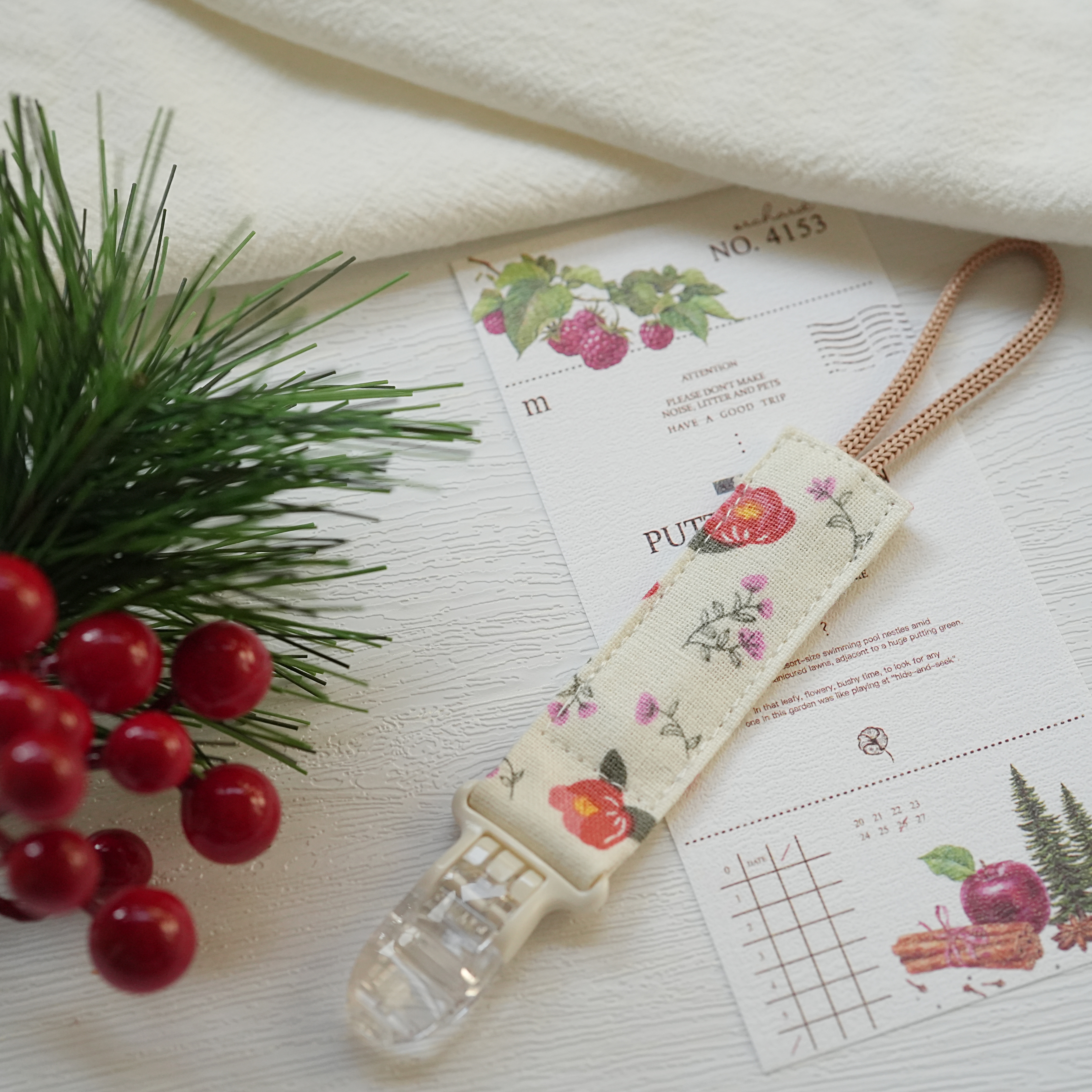 Hi Y.P store-短版鱷魚夾-椿花之語