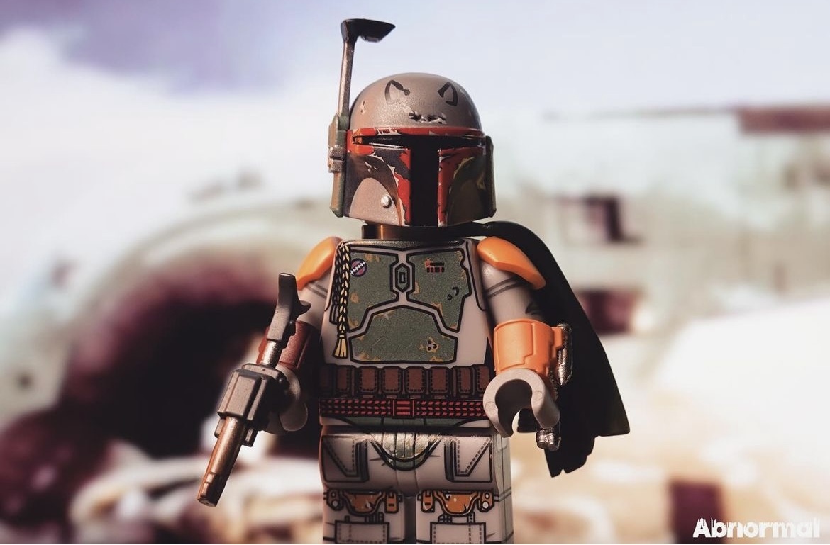 【Abnormal x Tracyminifigs 】 Boba Fett (異色灰)