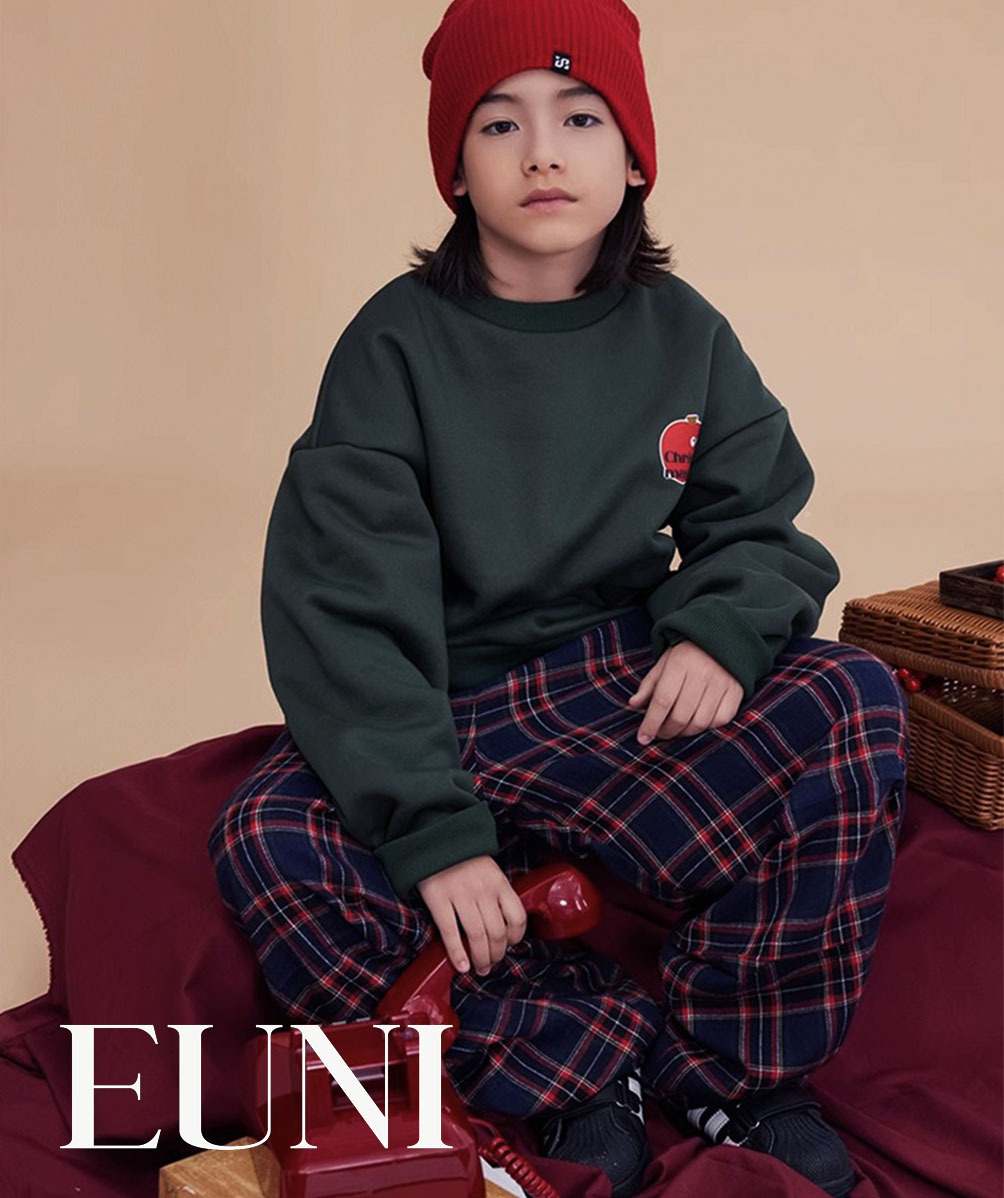 經典蘇格蘭紋寬褲